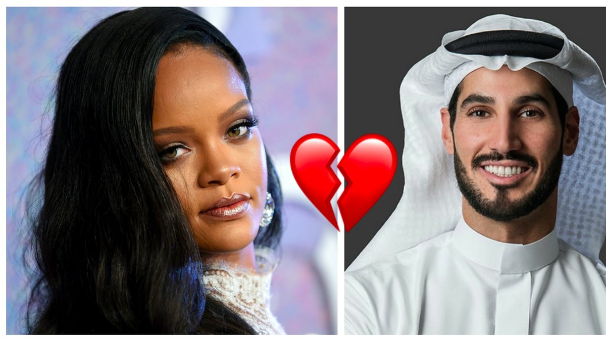 Rihanna och saudiske miljardären går skilda vägar.